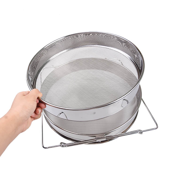Cedazo Doble para Miel de Acero Inoxidable, 32 cm 4