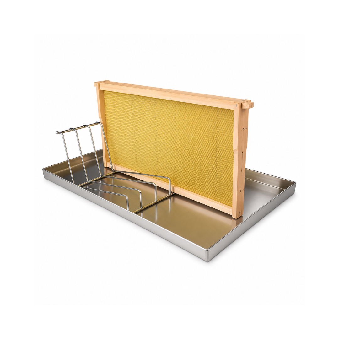 Stainless Steel Uncapping Tray 2