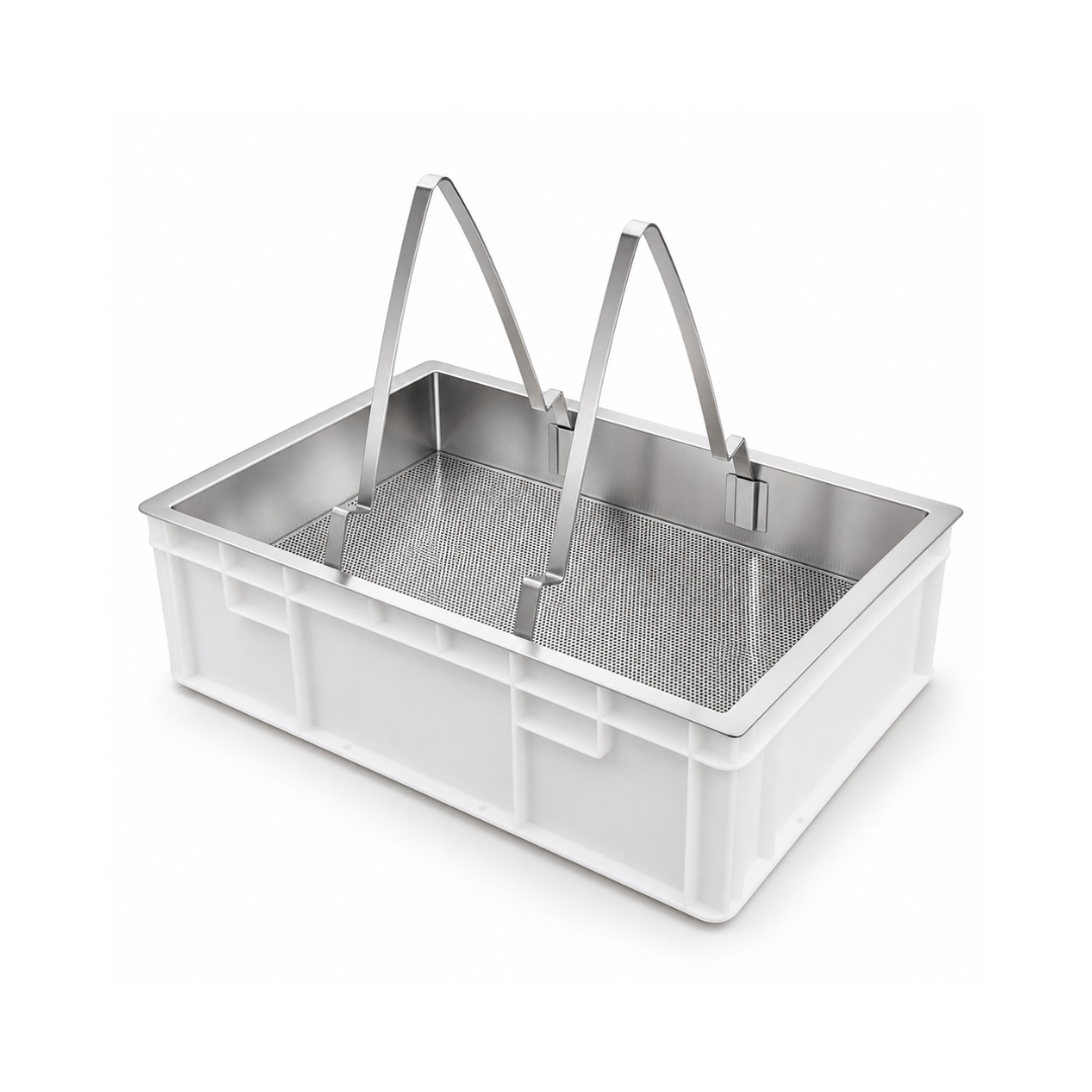 Stainless Steel Uncapping Tray 3