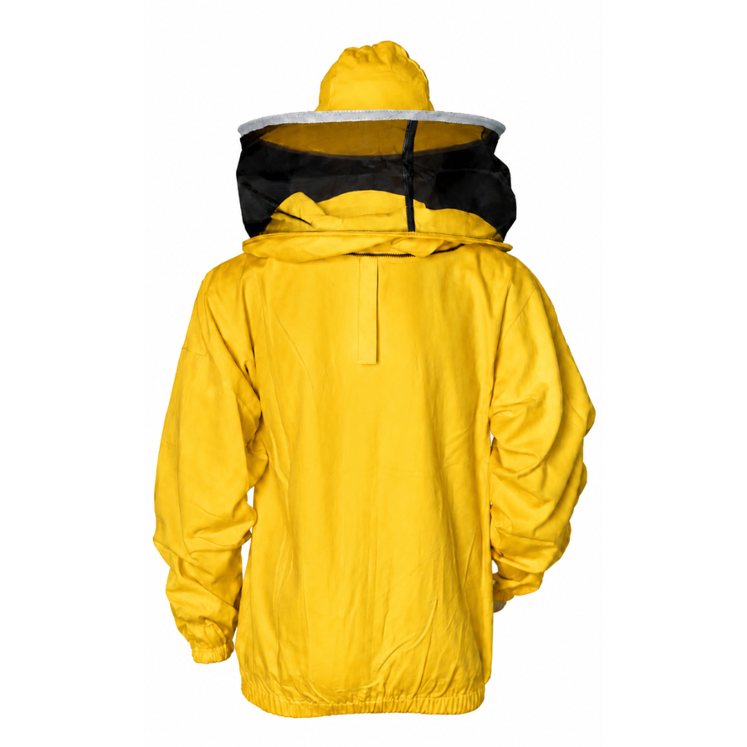Chaqueta Apícola de Algodón con Velo Redondo 2